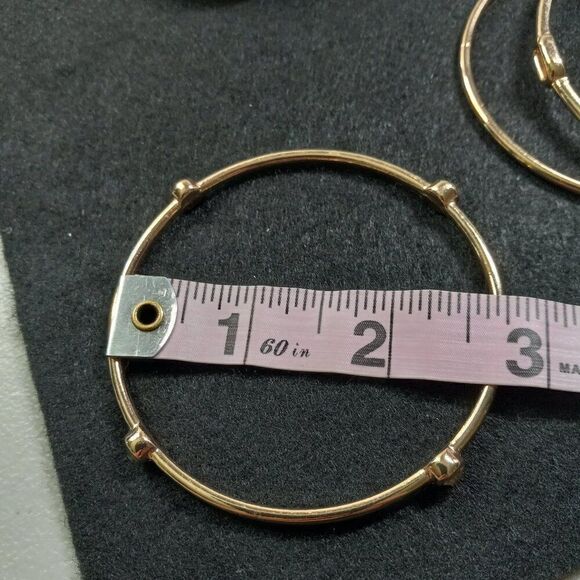 Multiple gold tone metal bracelets Cottagecore, Kitsch Chic - Picture 5 of 9